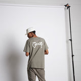 Crate Scripted T-Shirt-Seagrass