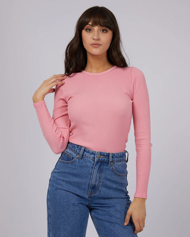 All About Eve Rib Long Sleeve
