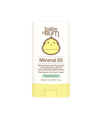 Baby Bum SPF 50 Mineral Sunscreen Face Stick lo
