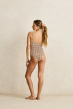 Rhythm London Check Underwire One Piece