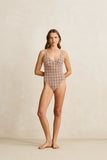 Rhythm London Check Underwire One Piece