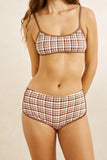 Rhythm London Check Crop Top