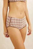 Rhythm London Check Crop Top
