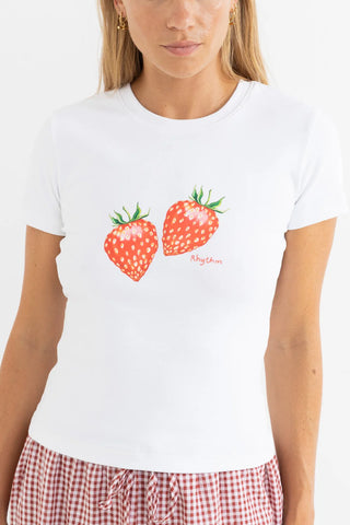 Rhythm Strawberry Everyday Tee