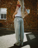 Rusty Norty Bethany Baggy Low Rise Jean