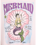 Eve Girl Mermaid Ringer Tee