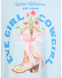 Eve Girl Rodeo Ringer Tee