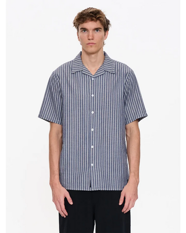 Thrills Gardens Stripe Bowling Shirt