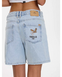 Thrills Billie Low Rise Baggy Embro Short