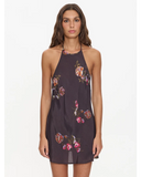 Thrills Natural Spirit Bias Halter Mini Dress