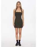 Thrills Lost Control Halter Mini Dress