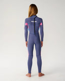 Ripcurl Kids Dawn Patrol 4/3 Back Zip Steamer
