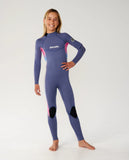 Ripcurl Kids Dawn Patrol 4/3 Back Zip Steamer