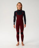 Ripcurl Kids Dawn Patrol 4/3 Back Zip Steamer
