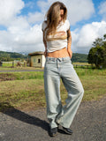 Thrills Murphy Folded Waist Baggy Jean