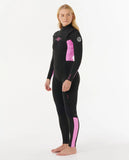 Ripcurl Womens Dawn Patrol Chest Zip Steamer