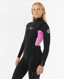 Ripcurl Womens Dawn Patrol Chest Zip Steamer