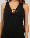 Silent Theory Nina Crochet Mini Dress