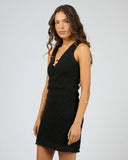 Silent Theory Nina Crochet Mini Dress