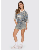 Thrills Remi Rolled Low Rise Baggy Short