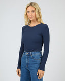 All About Eve Rib Baby Long Sleeve Tee