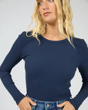 All About Eve Rib Baby Long Sleeve Tee