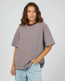 Silent Theory Stripe Short Sleeve Tee