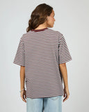 Silent Theory Stripe Short Sleeve Tee