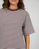 Silent Theory Stripe Short Sleeve Tee