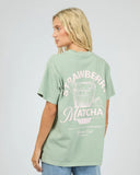 All About Eve Matcha Club Relaxed Tee