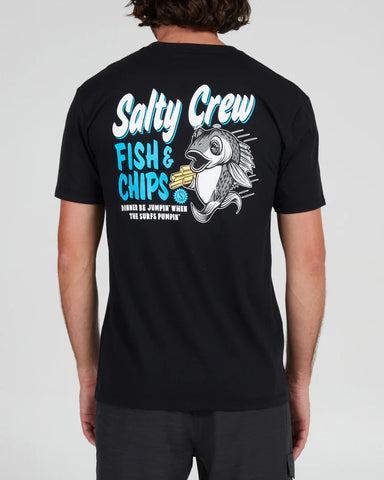 Salty Crew Fish & Chips Premium Tee