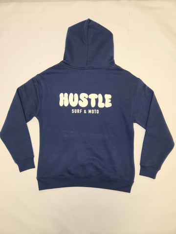 Hustle Womens Puff Print Hood