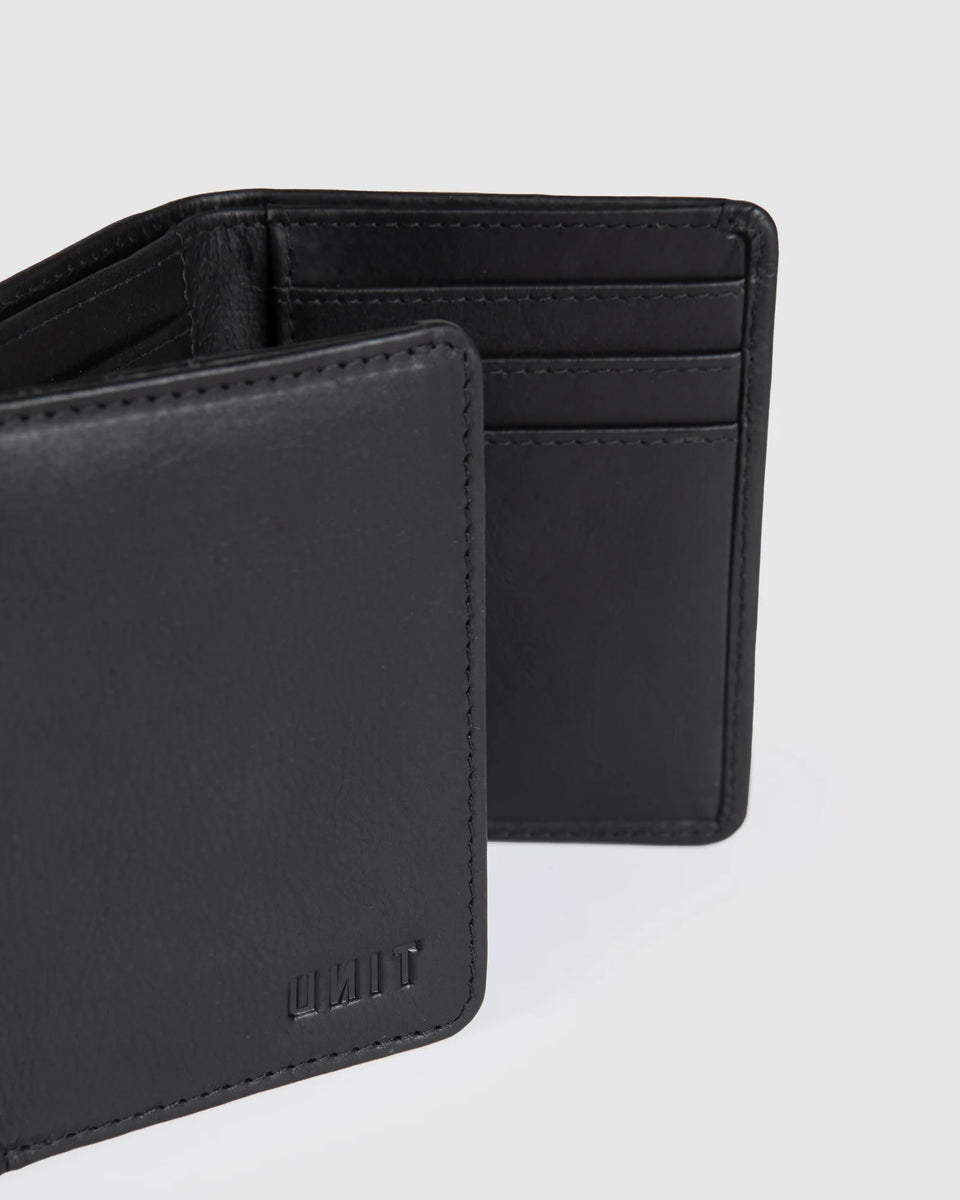 Unit Compact Tri Leather Wallet – Hustle Surf & Moto