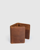Unit Compact Tri Leather Wallet