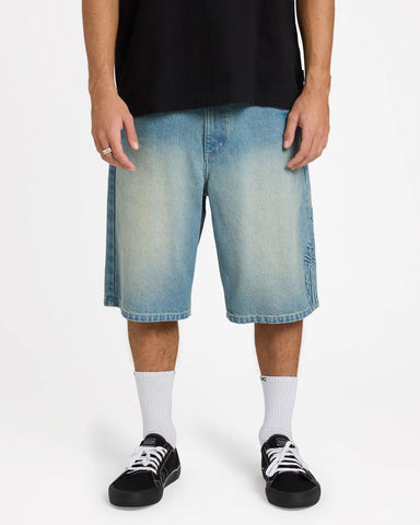 Billabong Script Smoko Denim Short