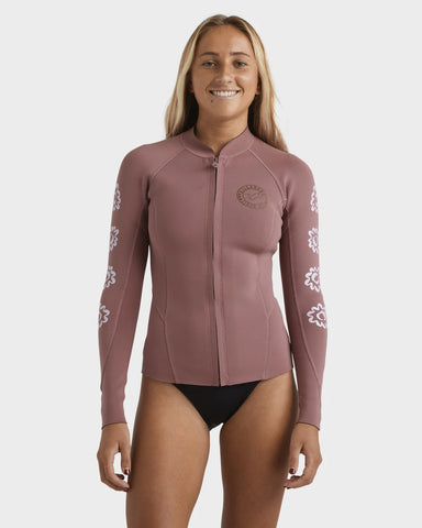 Billabong Peeky Long Sleeve Jacket Top