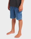Billabong Boys Bad Dog Denim Short