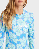 Billabong Happy Hibiscus LS Bodysuit