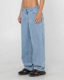 Rusty Gangsta Baggy Low Rise Jean