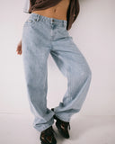 Rusty Gangsta Baggy Low Rise Jean