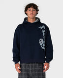 Rusty Primal Confusion Hooded Fleece