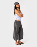 Rusty Played Low Rise Capri Track Pant