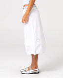 Rusty Player Low Rise Midi Skirt