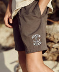 Mad Huey’s skull anchor youth 14” volley short