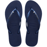 Havaiana Slim Metal Logo Crystal Jandal