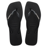 Havaiana Slim Square Logo Metallic Logo