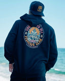 The Mad Hueys Caught Fk Skull Hooded Pullover