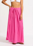 Seafolly Crinkle Wrap Maxi Skirt