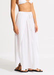 Seafolly Crinkle Wrap Maxi Skirt