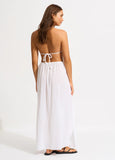 Seafolly Crinkle Wrap Maxi Skirt